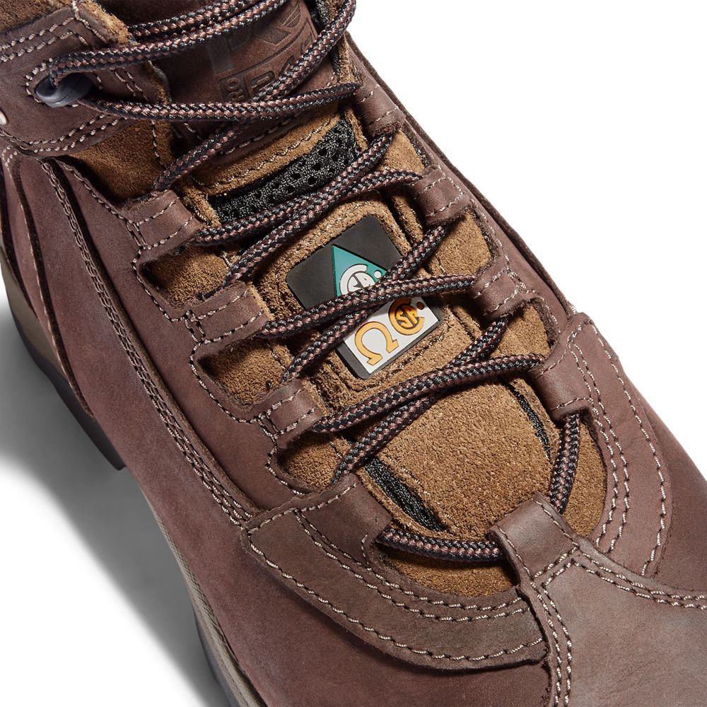 Botas de Trabajo Timberland Hombre Pro® Ratchet Steel Toe Marrones/Negras - Chile SYJ-186493